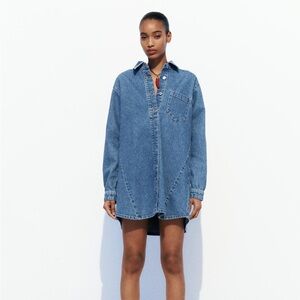 Zara denim dress
